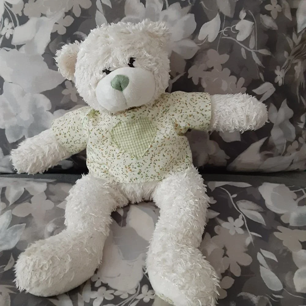 Soft & Fluffy loveable Teddy Bear with Heart T- shirt